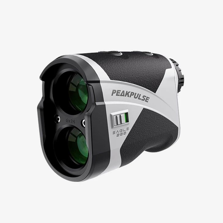 Golfový laserový diaľkomer 7 stupňový super široký záber s vysoko presným blokovaním vlajkovej tyče funkcia vibrácií režim sklonu nepretržité skenovanie