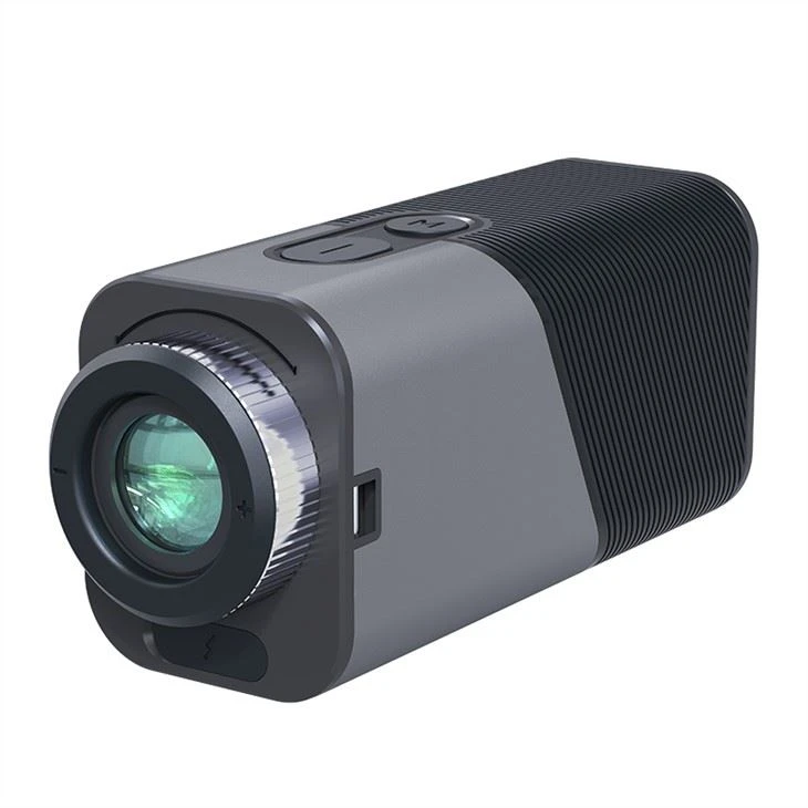 Červený oled golfový laserový diaľkomer