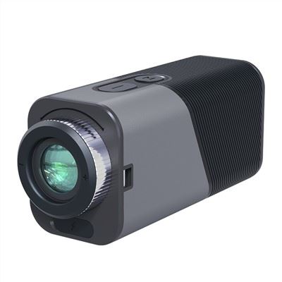 Červený oled golfový laserový diaľkomer